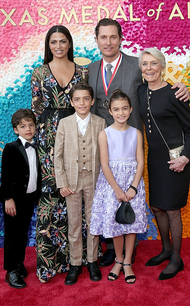 Matthew McConaughey's 3 Kids Make Rare Red Carpet Appearance | E! News